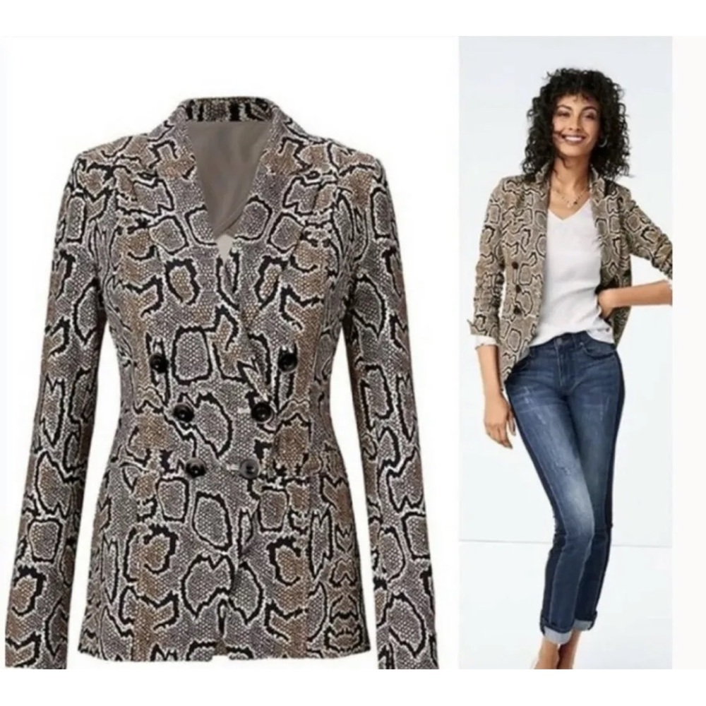 Cabi Python Blazer Size 8 - image 1